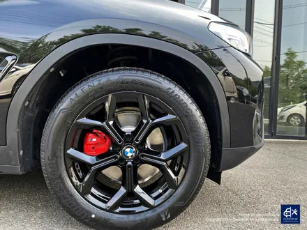 BMW X3 블랙유광 휠도색 + 레드 캘리퍼 도색 / 용인 처인구