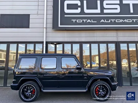 벤츠 G63 AMG G바겐 블랙 실버 무광 투톤 휠도색 / 용인 처인구