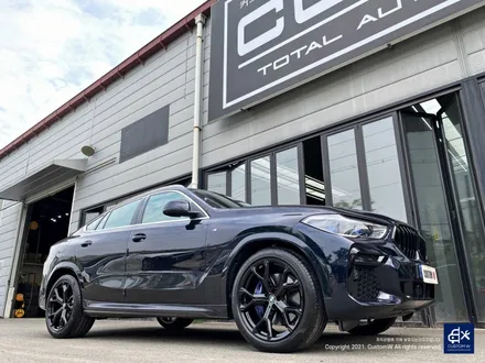 BMW G06 X6 21인치 741M 휠수리 후 블랙유광 휠도색 / 용인 처인구