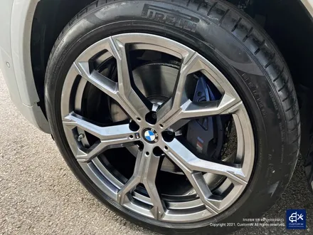 BMW G06 X6 휠수리 후 고스트크롬 휠도색 / 용인 처인구