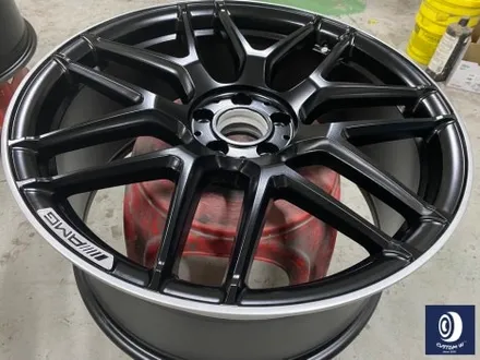 벤츠 S63 AMG 잘못된 휠 수리 도색 이력이 있는 에디션 휠 약품 박리 (페인트 제거) 후, 투톤 휠도색 재작업 + 캘리퍼 도색까지_! / 용인 처인구