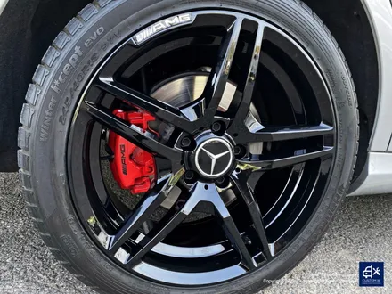 벤츠 W205 C200d 휠수리 후 블랙유광 휠도색 + 레드 캘리퍼 도색 / 용인 처인구