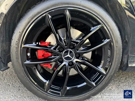 벤츠 C43 AMG 블랙유광 휠도색 + 레드 캘리퍼 도색 / 용인 처인구