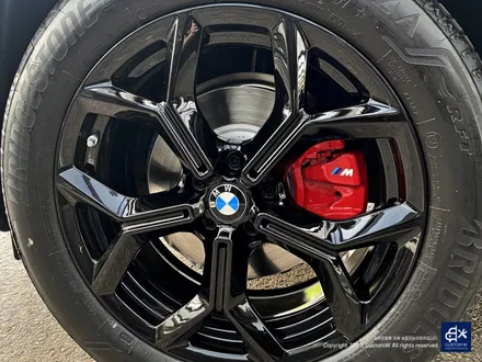 BMW X3 블랙유광 휠도색 + 레드 캘리퍼 도색 / 용인 처인구