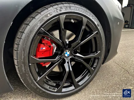 BMW Z4 20i 블랙유광 휠도색 & 레드 캘리퍼 도색 / 용인 처인구
