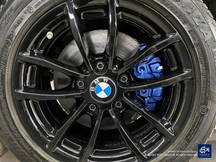 BMW 118d 블랙유광 휠도색 + 엄청난 부식 제거 후 블루 캘리퍼 도색 / 용인 처인구