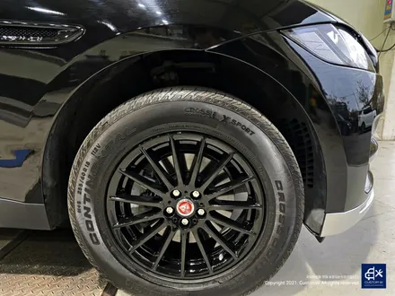 재규어 F페이스(F-PACE) 블랙유광 휠도색 / 용인 처인구