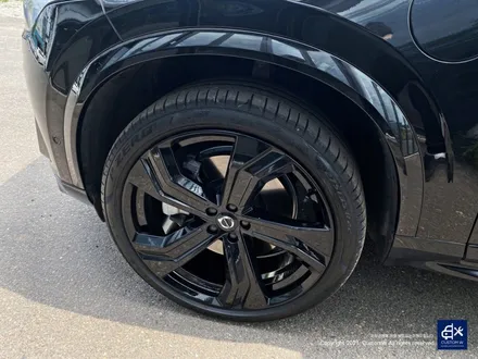볼보 XC90 휠수리 후 블랙유광 휠도색 / 용인 처인구