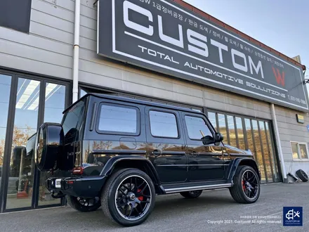 벤츠 G63 AMG G바겐 블랙 실버 무광 투톤 휠도색 / 용인 처인구