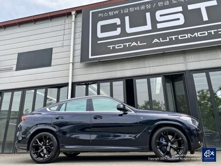 BMW G06 X6 21인치 741M 휠수리 후 블랙유광 휠도색 / 용인 처인구