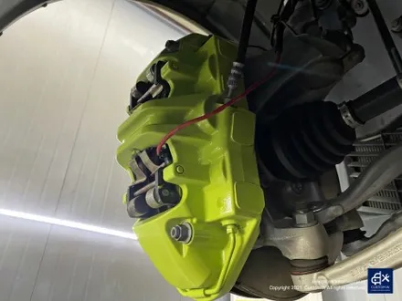 BMW G80 M3 블랙유광 휠도색 + 애시드 그린 캘리퍼 도색 / 용인 처인구