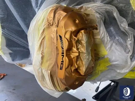 작업 후기글 작성해 주신  고객님의 차량_! 벤츠 W204 C63 노후된 휠 깔끔하게 블랙 유광 휠도색 그리고 캘리퍼 도색 작업까지_! ( 커스텀 W 자세한 입출고 과정 참고하세요) / 용인 처인구