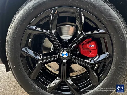 BMW X3 블랙유광 휠도색 + 레드 캘리퍼 도색 / 용인 처인구