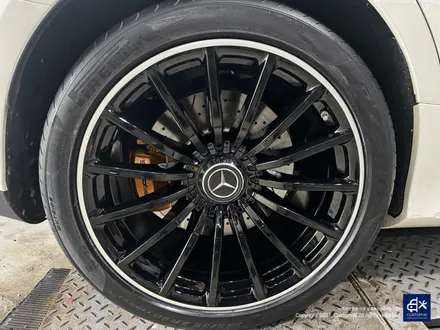 벤츠 GT43 AMG 블랙 실버 투톤 휠도색 & 카본 세라믹 골드 캘리퍼 도색 / 용인 처인구