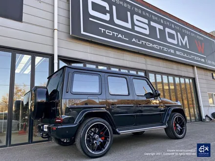 벤츠 G63 AMG G바겐 블랙 실버 무광 투톤 휠도색 / 용인 처인구