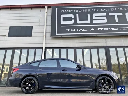 BMW 6GT 630i 휠수리 후 블랙유광 휠도색 / 용인 처인구