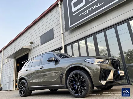 BMW X5M 809M 휠수리 후 블랙유광 휠도색 / 용인 처인구