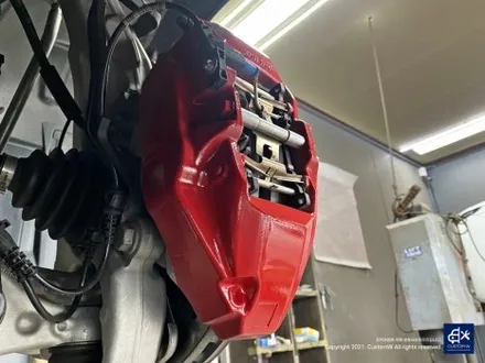 벤츠 CLS53 AMG 투톤 유광 휠도색 + 레드 캘리퍼 도색 / 용인 처인구