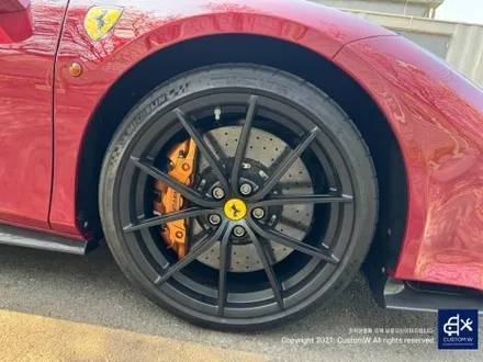 페라리 488 피스타 카본 세라믹 골드 캘리퍼 도색 Ferrari 488 Pista / 용인 처인구