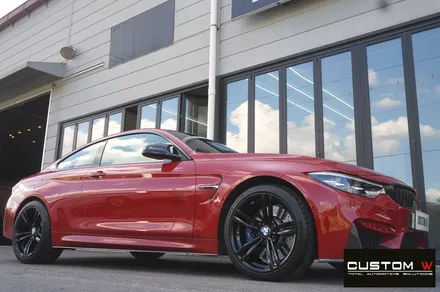 BMW M3,M4 437M 휠 상처 수리 후, 블랙 유광 휠도색. / 용인 처인구
