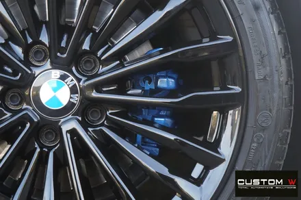 BMW 420i 쿠페 & 430i 컨버터블 블랙 유광 휠도색, 캘리퍼 도색. / 용인 처인구
