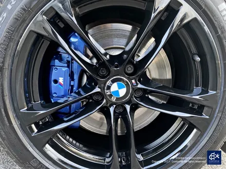 BMW F10 530d 박리 후 블랙유광 휠도색 + 분진 제거 후 블루 캘리퍼 도색 / 용인 처인구