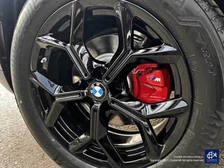 BMW X3 블랙유광 휠도색 + 레드 캘리퍼 도색 / 용인 처인구