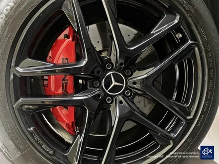 벤츠 GLE53 AMG 쿠페 블랙유광 휠도색 + 레드 캘리퍼 도색 / 용인 처인구