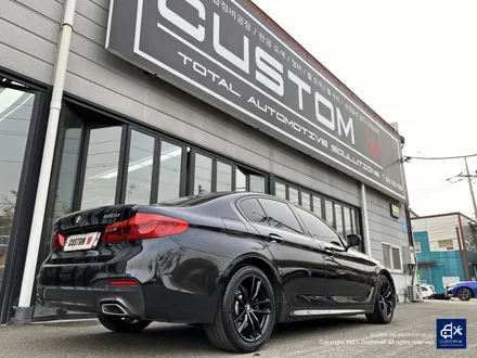 BMW G30 520d 휠수리 후 블랙유광 휠도색 / 용인 처인구