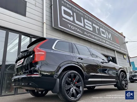 볼보 XC90 휠수리 후 블랙유광 휠도색 / 용인 처인구