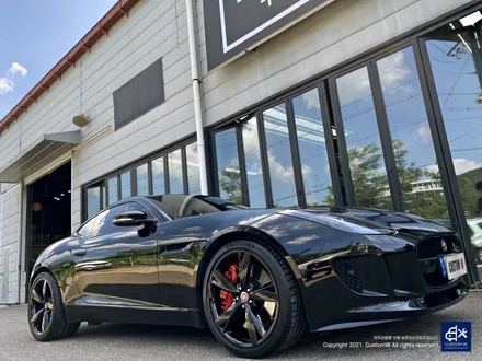 재규어 F타입(F-type) 휠수리 후 블랙유광 휠도색 / 용인 처인구