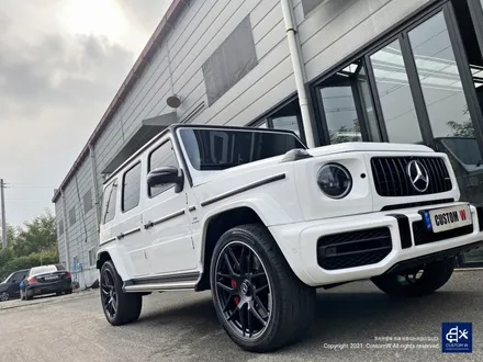 벤츠 G63 AMG 지바겐 22인치 에디션 휠 수리 후 투톤 무광 휠도색 / 용인 처인구