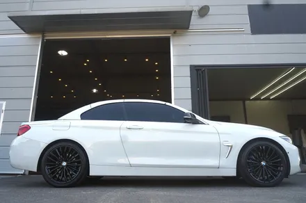 BMW 420i 쿠페 & 430i 컨버터블 블랙 유광 휠도색, 캘리퍼 도색. / 용인 처인구