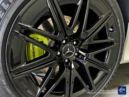 벤츠 신형 GT43 AMG 블랙유광 휠도색 + 애시드 그린 캘리퍼 도색 / 용인 처인구