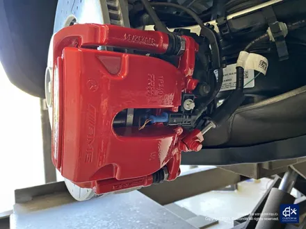 벤츠 신차 GLE53 AMG 블랙유광 휠도색 & 레드 캘리퍼 도색 / 용인 처인구