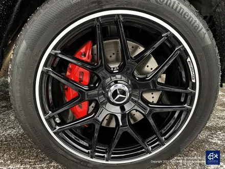 벤츠 G63 AMG G바겐 22인치 블랙 실버 투톤 유광 휠도색 / 용인 처인구