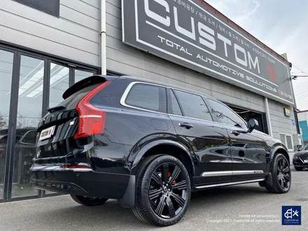 볼보 XC90 휠수리 후 블랙유광 휠도색 / 용인 처인구