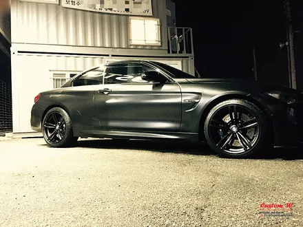 BMW M4 맷블랙(블랙무광) 휠도색으로 바디와 완벽한 조화를 맞추다. / 용인 처인구