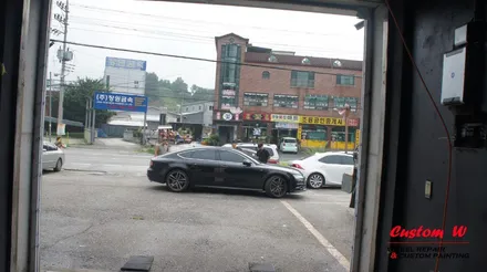 신형 아우디 Q7과 A7이 함께하는 블랙포스 차량 만들기- 블랙 휠도색과 캘리퍼도색. / 용인 처인구