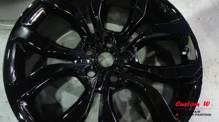 남자들의 진정한 워너비 CAR! 레인지로버 스포츠(RRS) 차량의 블랙유광 휠도색 / 용인 처인구