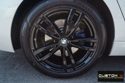 BMW 6GT 630d 블랙유광 휠도색 / 용인 처인구