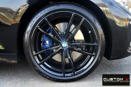 BMW G20 330i 블랙유광 휠도색 / 용인 처인구