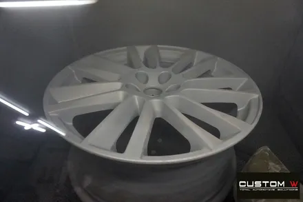 올바른 공정으로 재규어 F-Pace(F페이스) 블랙유광 휠 도색, 레드 캘리퍼 도색 작업하기 / 용인 처인구