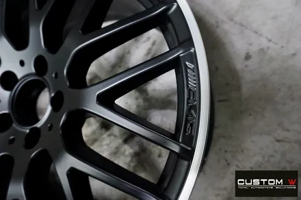 벤츠 CLA45 AMG 1개 무광 투톤 휠 다이아몬드 컷팅 휠복원 / 용인 처인구