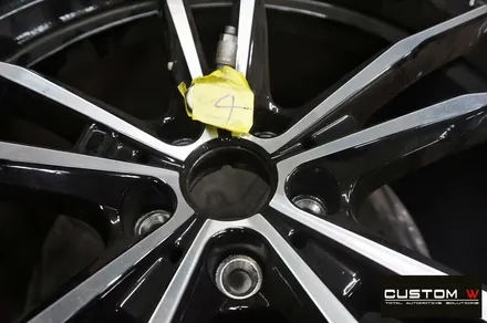BMW G20 330i 블랙유광 휠도색 / 용인 처인구