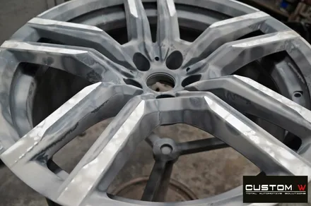 BMW F95 신형 X5M 21인치 블랙유광 휠도색 / 용인 처인구