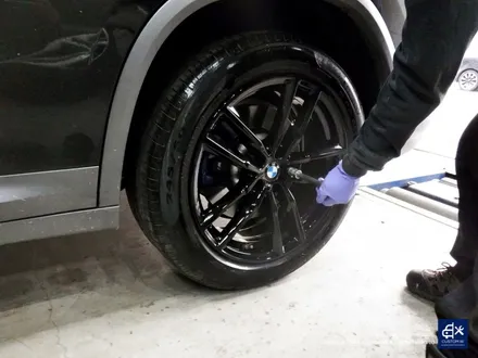 BMW X4 블랙유광 휠도색 휠수리 / 용인 처인구