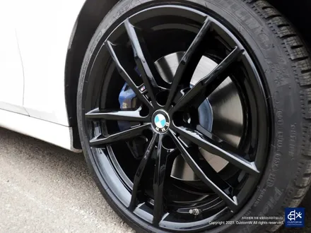BMW 330i 블랙유광 휠도색 + 캘리퍼 허브 방청 / 용인 처인구