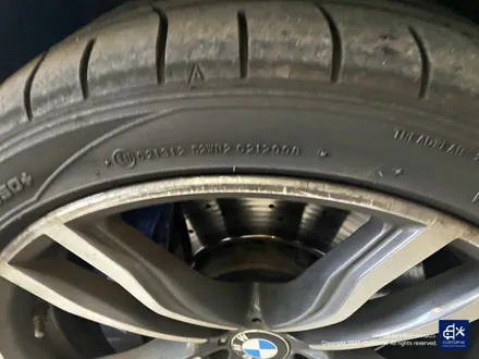 BMW X6M 휠수리 박리 후 블랙유광 휠도색 / 용인 처인구