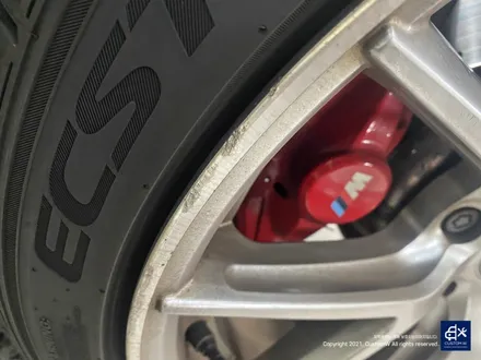 BMW F30 320d 블랙 실버 무광 투톤 휠도색 / 용인 처인구